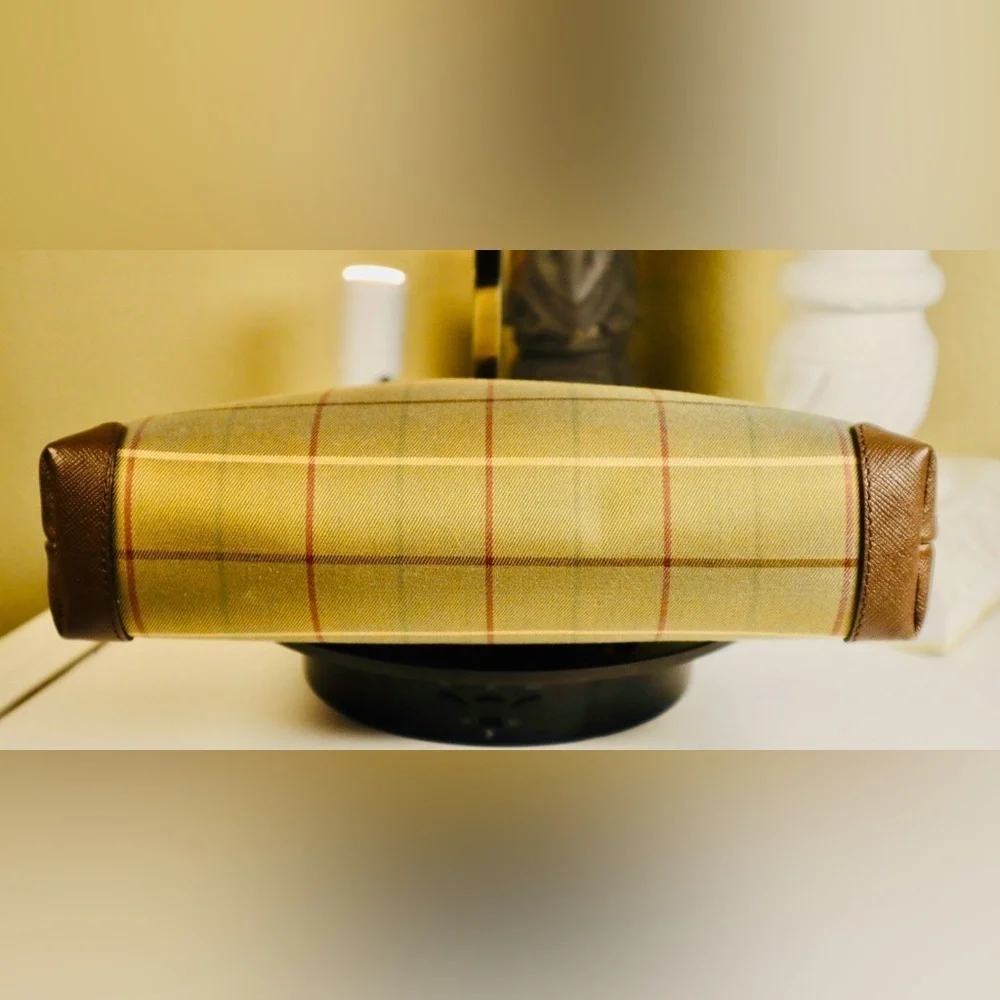 BURBERRY Clutch bag Brown PVC/leather unisex VTG “Host Pick”